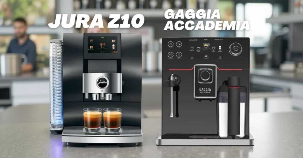Jura Z10 vs Gaggia Accademia